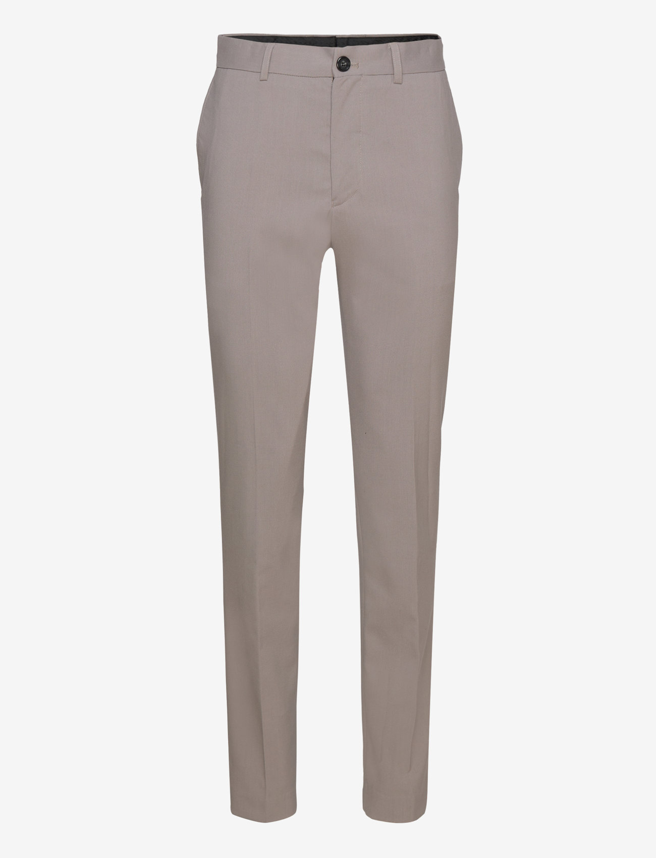 Lindbergh - Plain mens suit - normal length - enkelknäppta kavajer - sand - 2