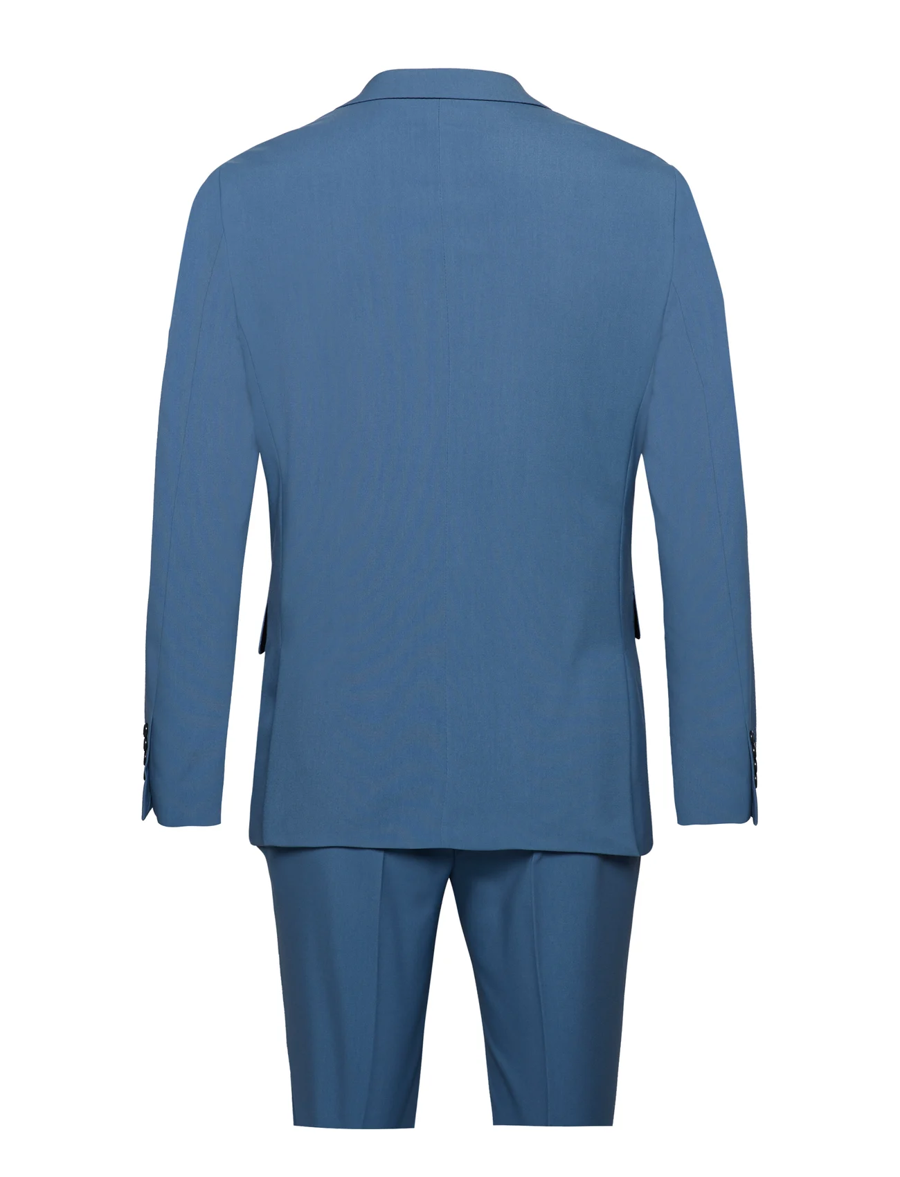 Lindbergh - Plain mens suit - double breasted suits - sky blue - 1