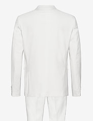 Lindbergh - Plain mens suit - zweireiher anzüge - white - 1