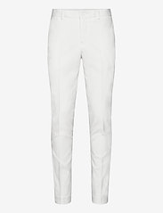 Lindbergh - Plain mens suit - zweireiher anzüge - white - 2
