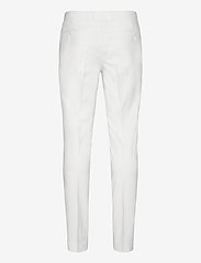 Lindbergh - Plain mens suit - zweireiher anzüge - white - 3
