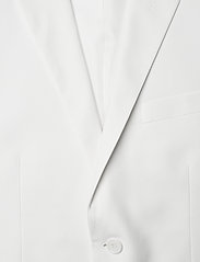 Lindbergh - Plain mens suit - double breasted suits - white - 8