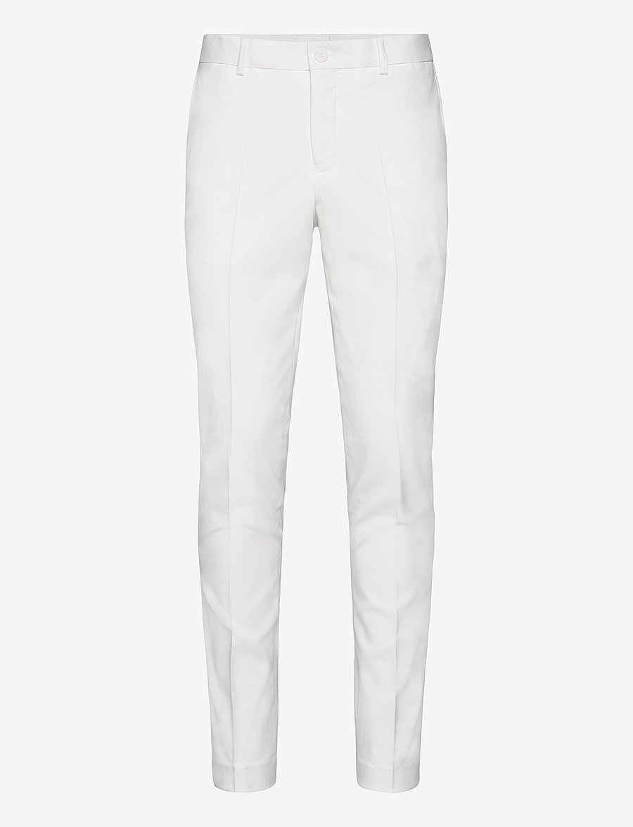 Lindbergh - Plain mens suit - normal length - einreiher - white - 3