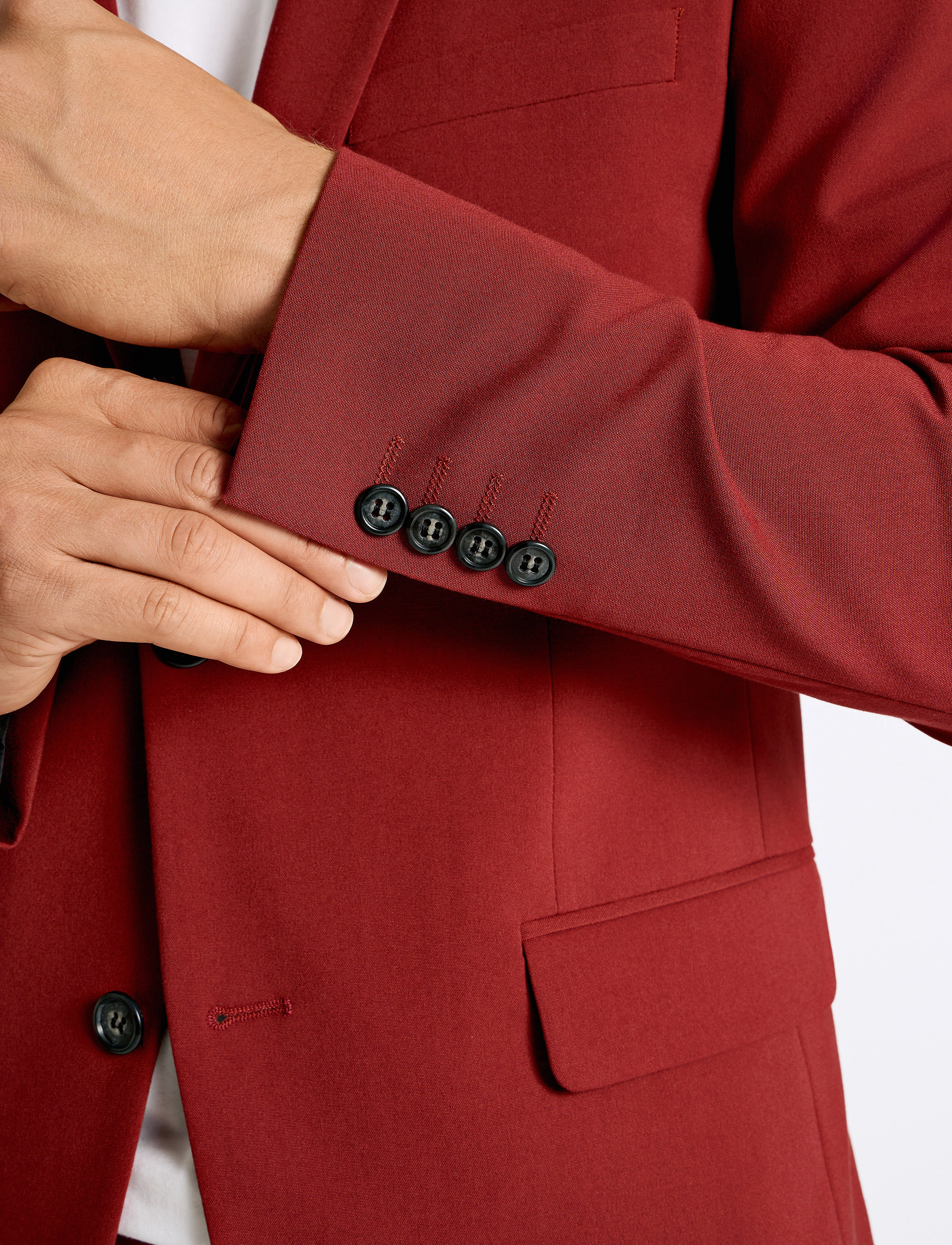 Lindbergh Plain Mens Suit Normal Length kostymer herr – bild 6