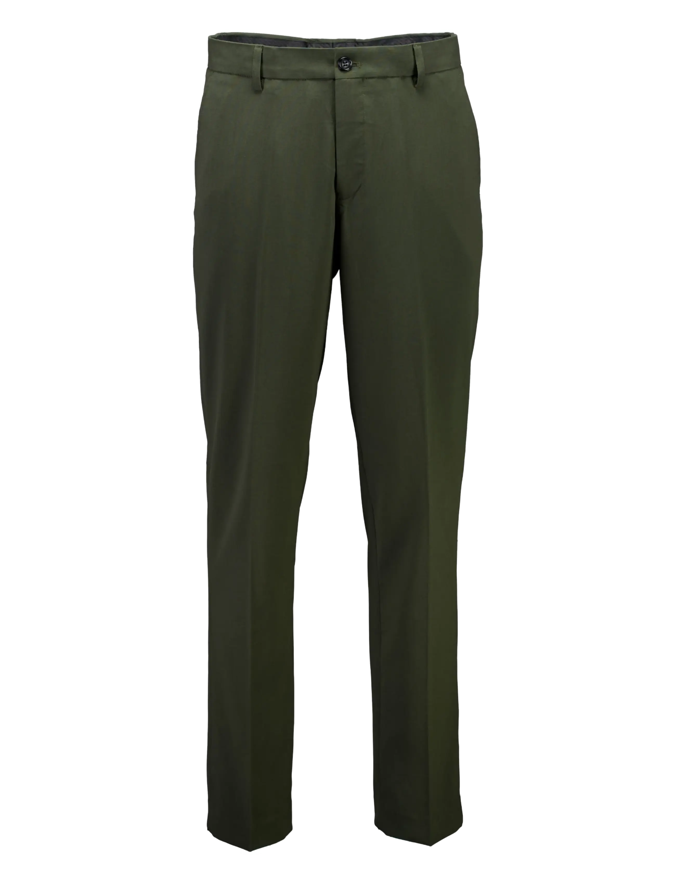 Lindbergh - Plain mens suit - normal length - einreiher - wood green - 2