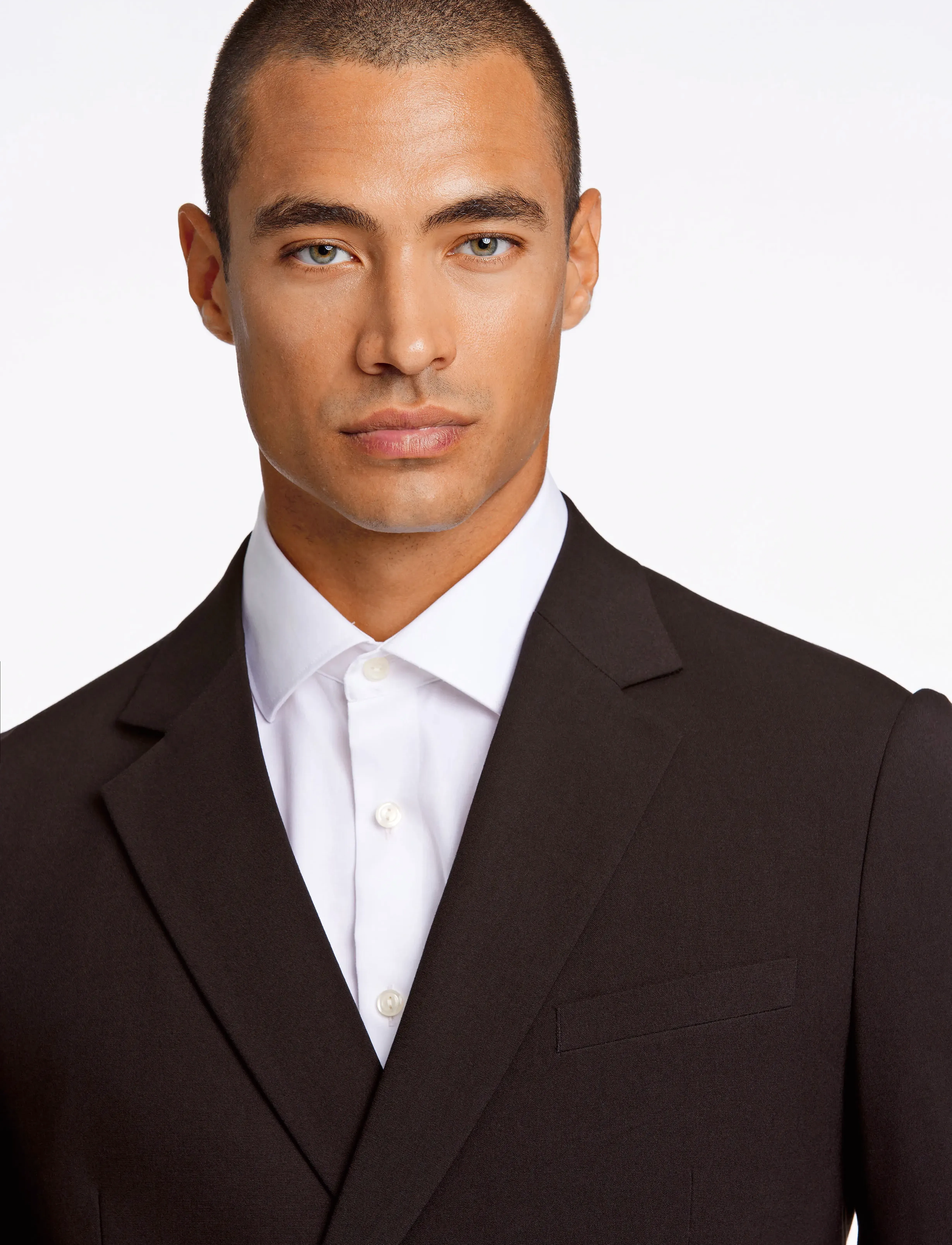 Lindbergh Plain DB mens suit - normal length - Streetstyle - BLACK / black