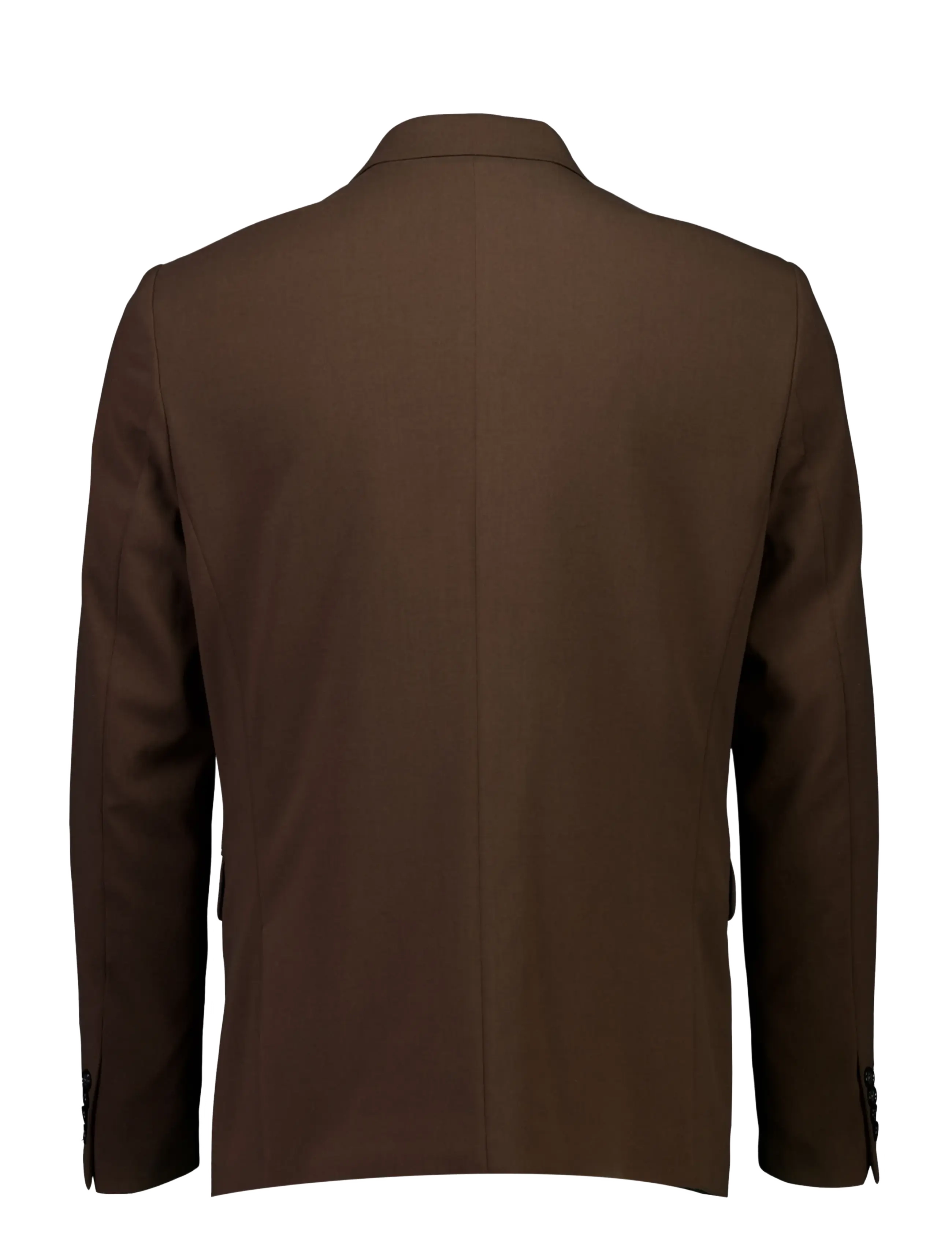 Lindbergh - Plain DB mens suit - normal length - zweireiher - deep brown - 4