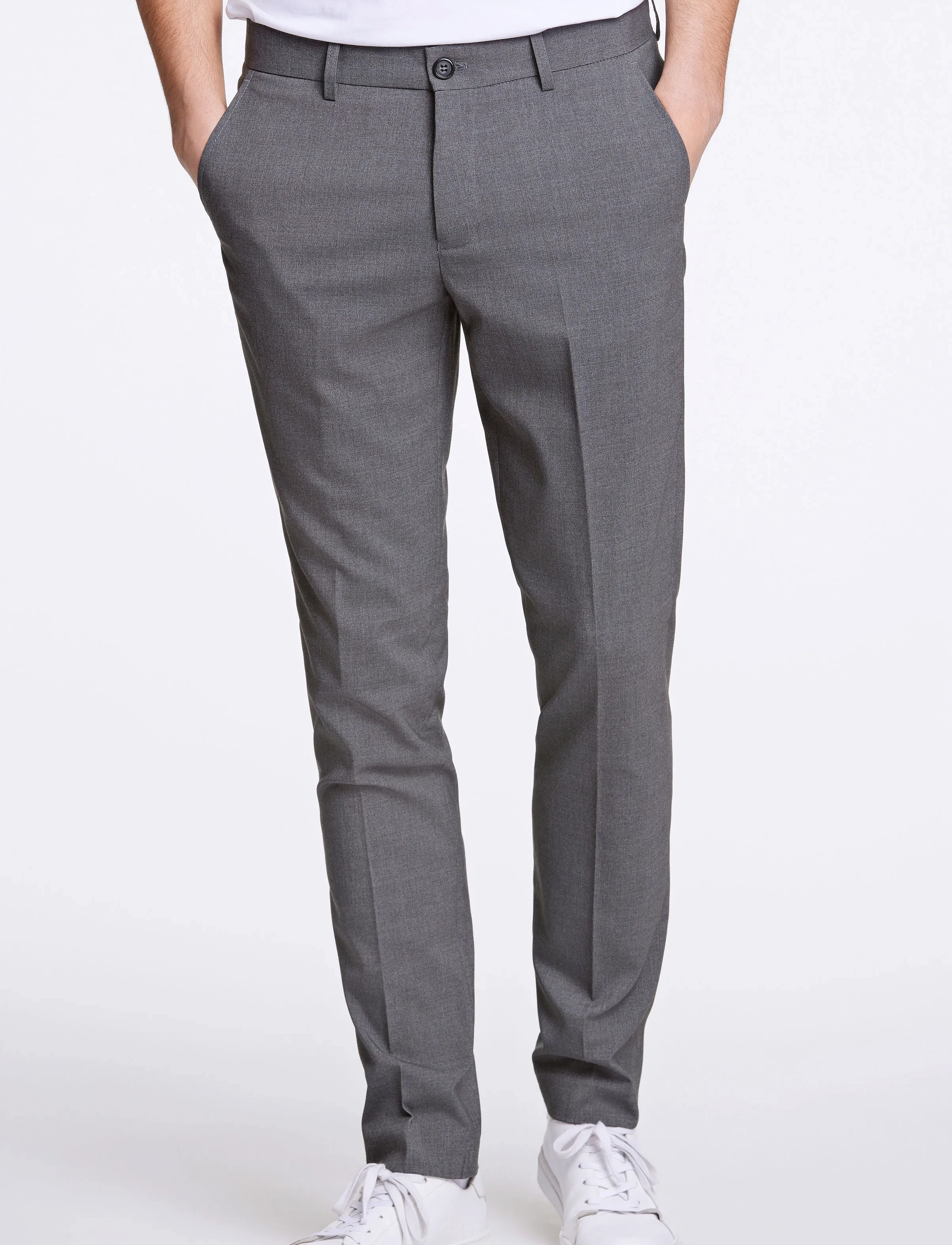 Lindbergh Plain Db Mens Suit Normal Length kostymer herr – bild 4