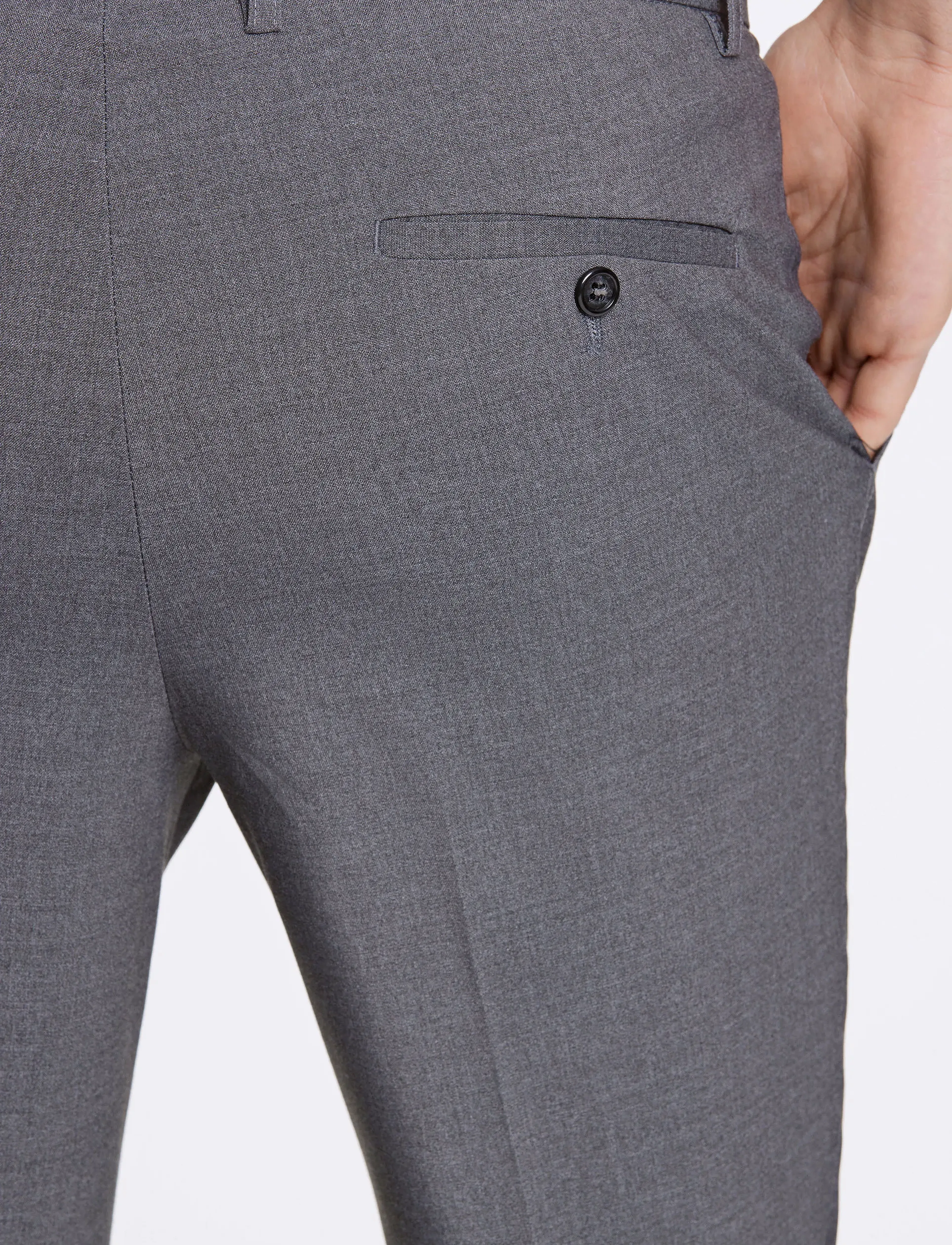 Lindbergh Plain Db Mens Suit Normal Length kostymer herr – bild 9