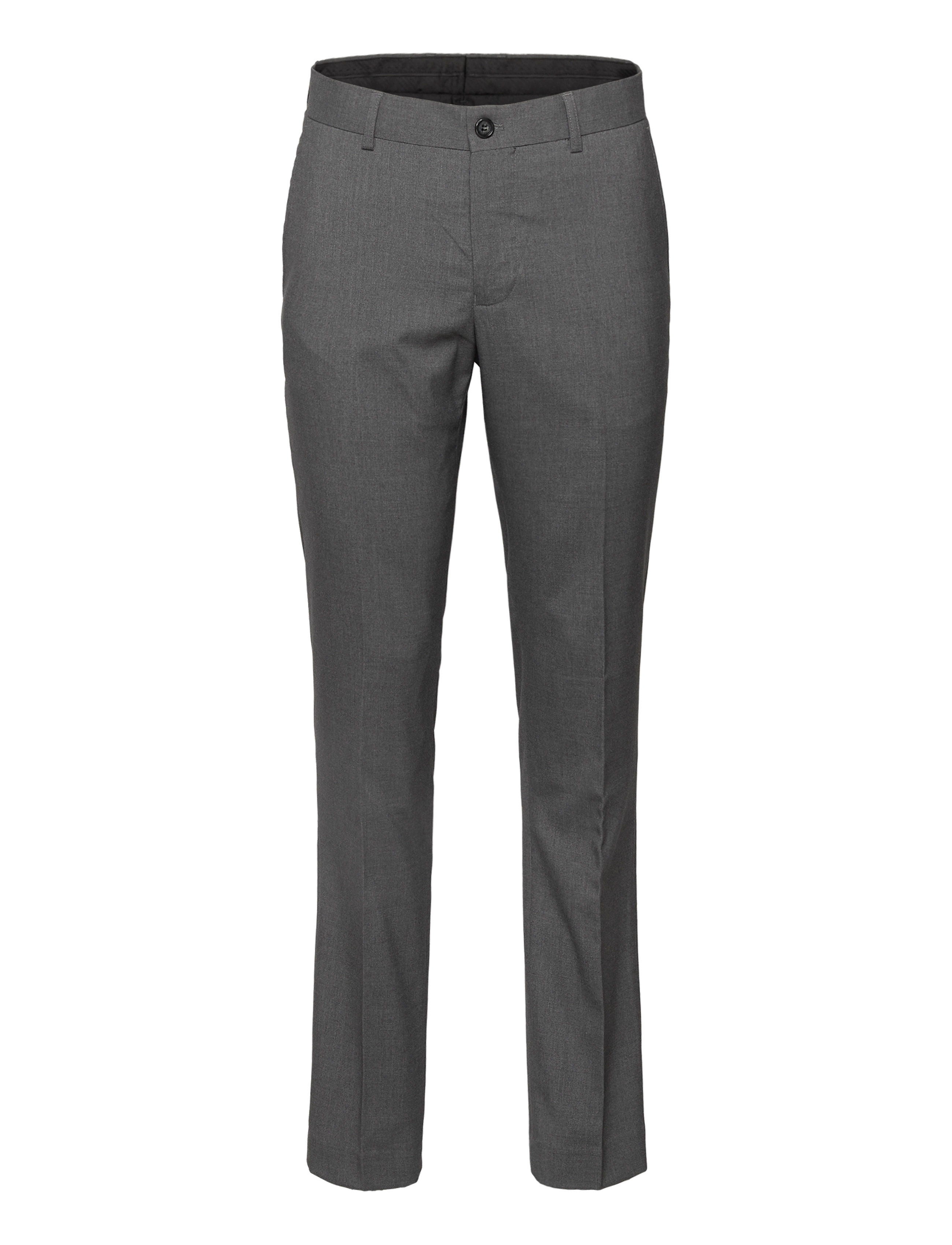 Lindbergh - Plain DB mens suit - normal length - dobbeltradede blazere - grey mix - 3