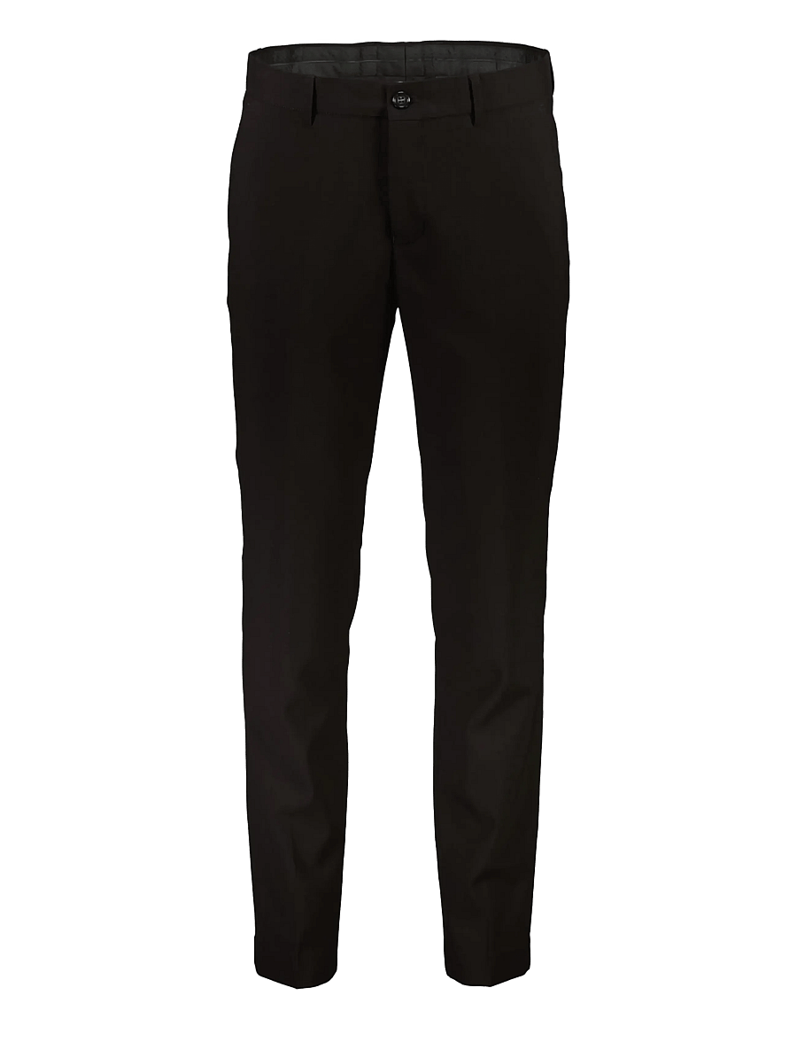Lindbergh - Plain DB mens suit - normal length - dubbelknäppta kavajer - jet black - 3