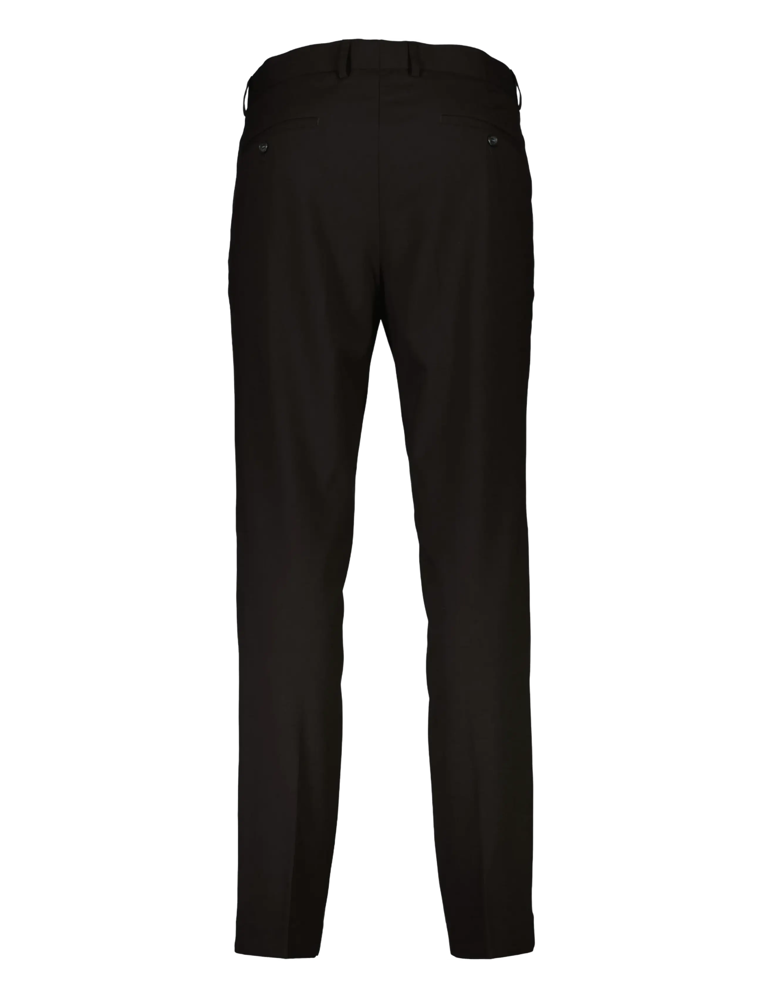 Lindbergh - Plain DB mens suit - normal length - dubbelknäppta kavajer - jet black - 5