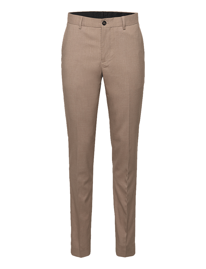 Lindbergh - Plain DB mens suit - normal length - zweireiher - lt beige mel - 3