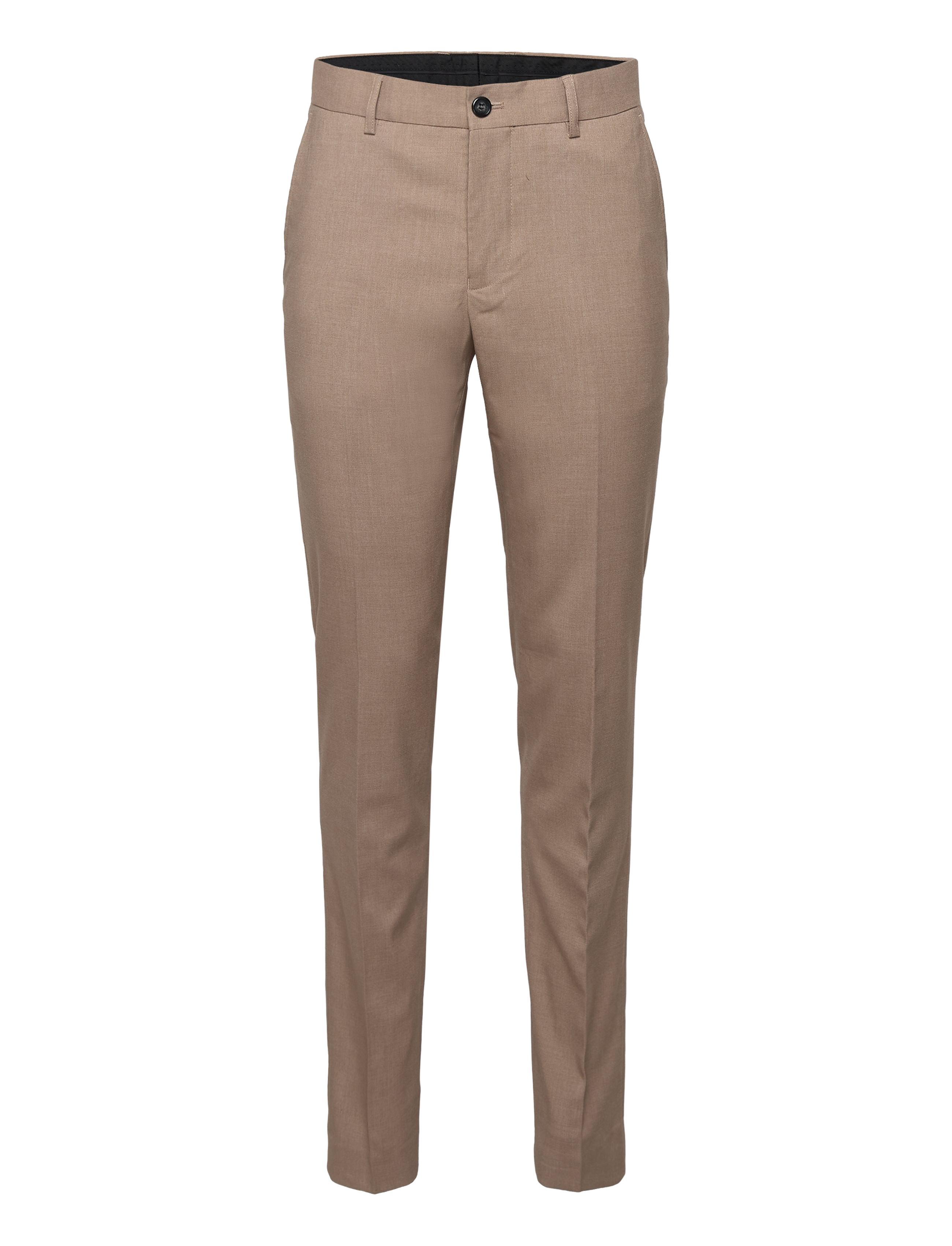 Lindbergh - Plain DB mens suit - normal length - kahe rinnatisega pintsakud - lt beige mel - 3