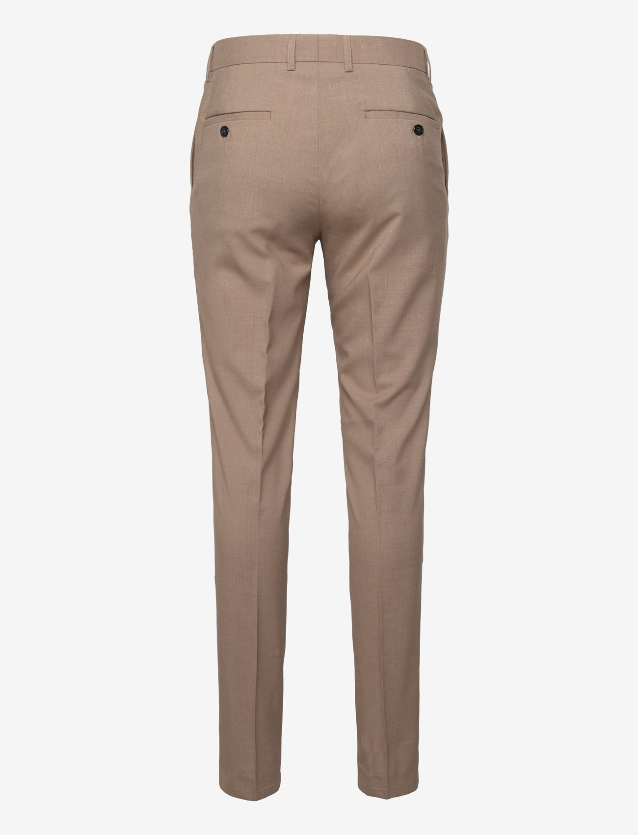 Lindbergh - Plain DB mens suit - normal length - zweireiher - lt beige mel - 4