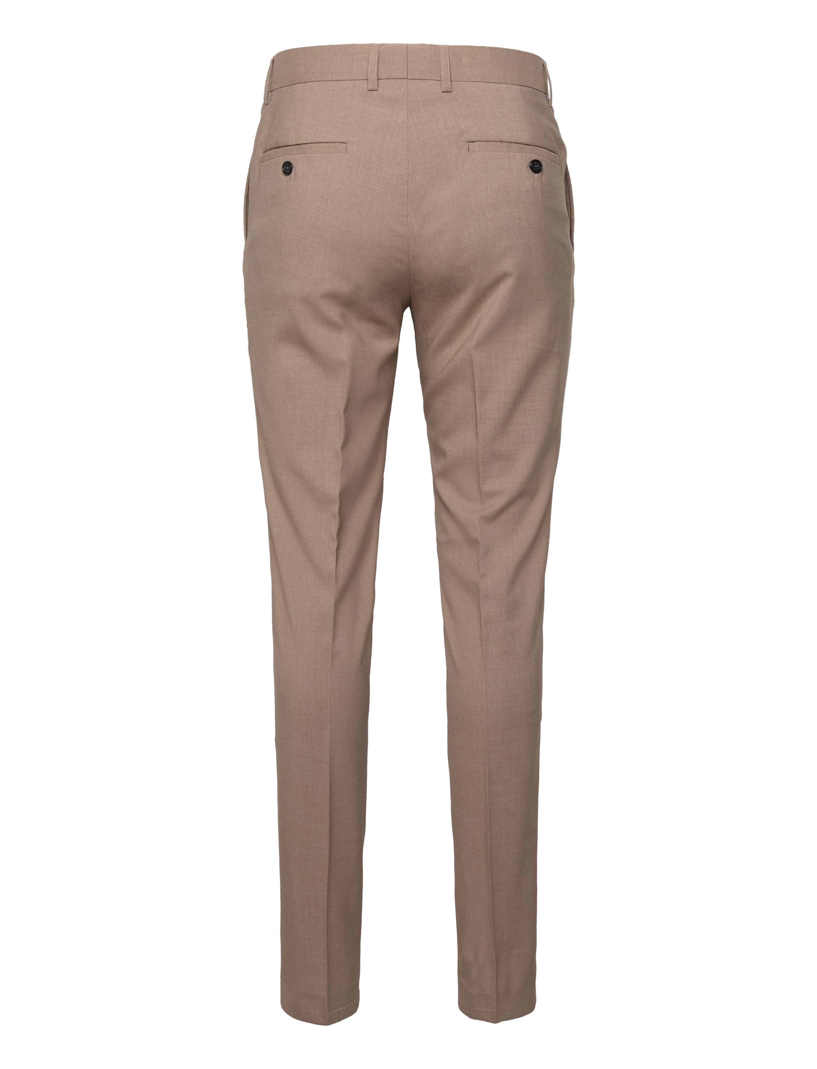 Lindbergh - Plain DB mens suit - normal length - kahe rinnatisega pintsakud - lt beige mel - 4