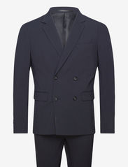 Plain DB mens suit - normal lenght - NAVY