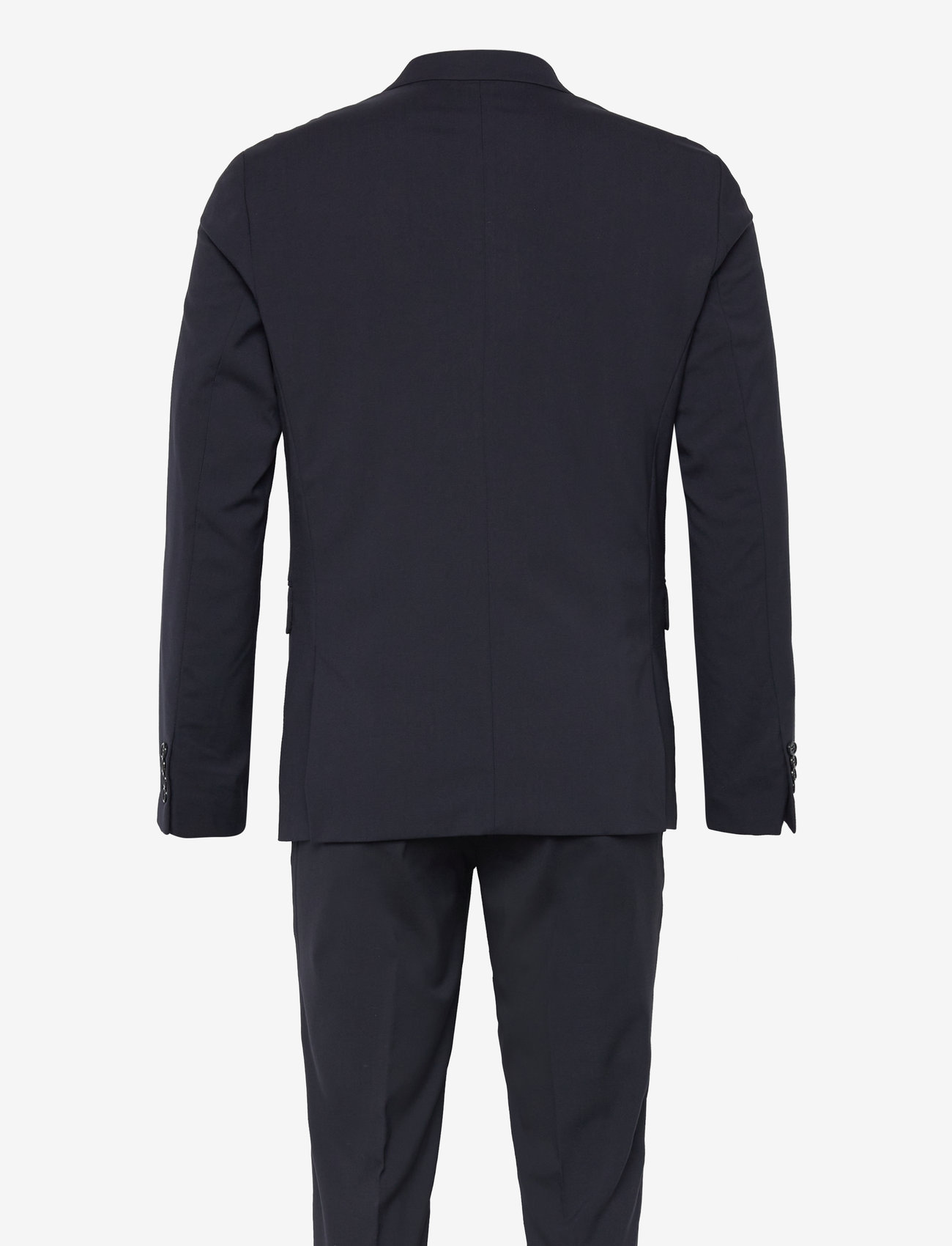 Lindbergh - Plain DB mens suit - normal length - navy - 2