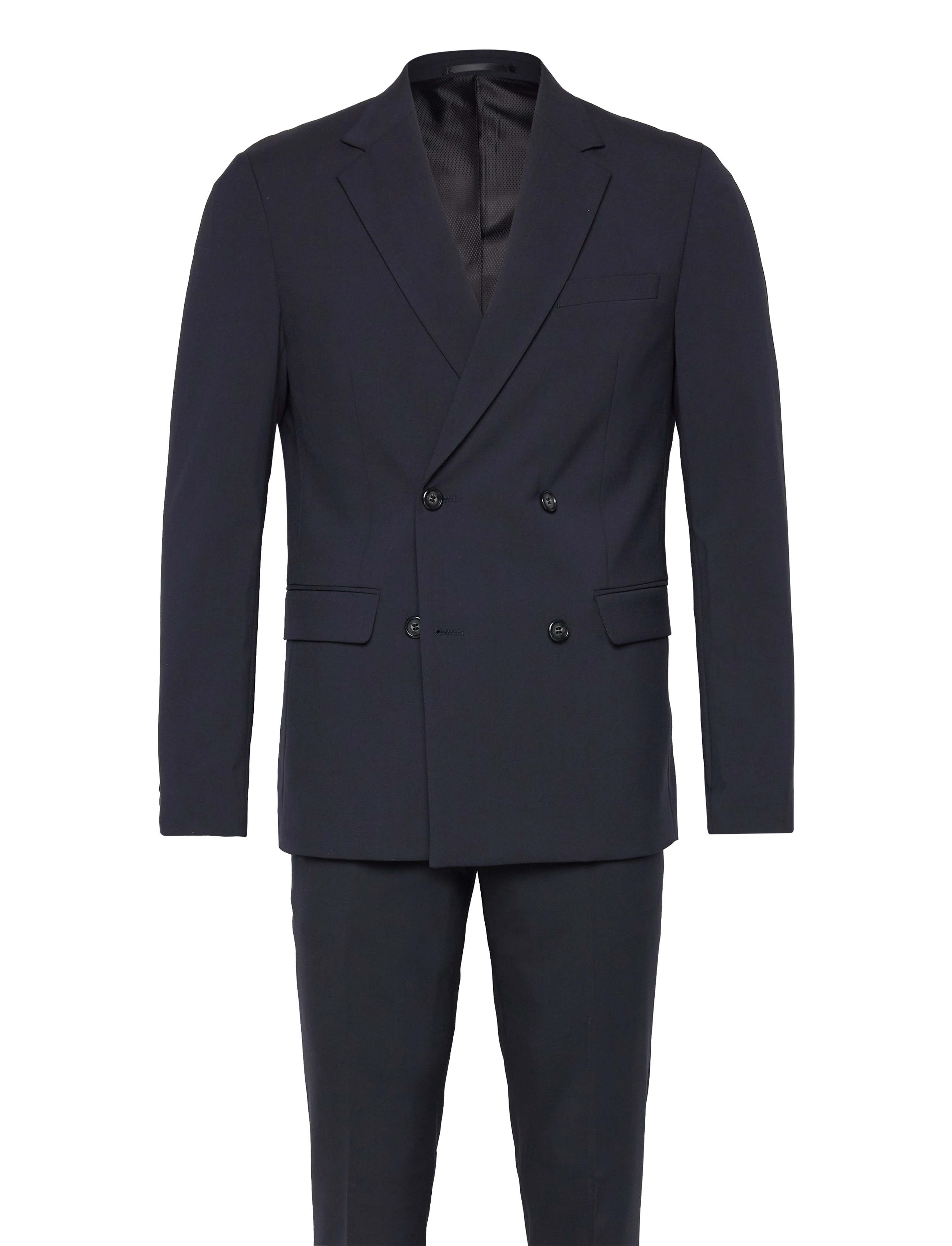 LINDBERGH Plain Db Mens Anzug - Normal Length Navy - 58 - Herren
