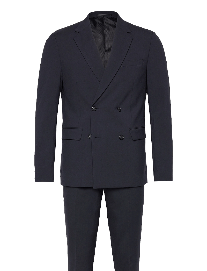 Lindbergh - Plain DB mens suit - normal lenght - kaksiriviset bleiserit - navy - 1