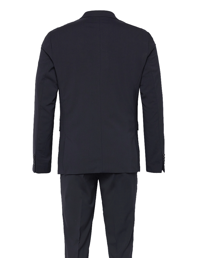 Lindbergh - Plain DB mens suit - normal lenght - kaksiriviset bleiserit - navy - 2
