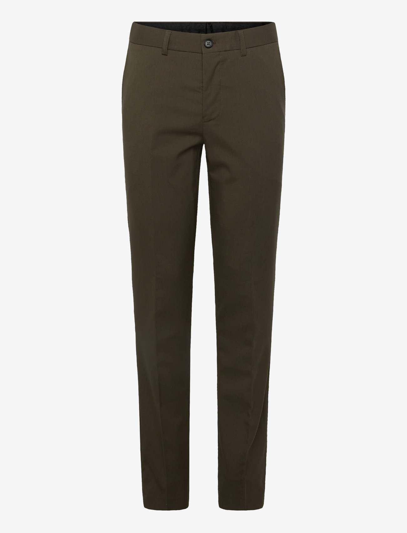 Lindbergh - Plain DB mens suit - normal length - zweireiher - olive - 3
