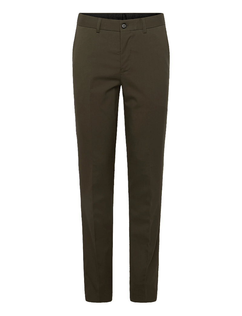 Lindbergh - Plain DB mens suit - normal length - zweireiher - olive - 3