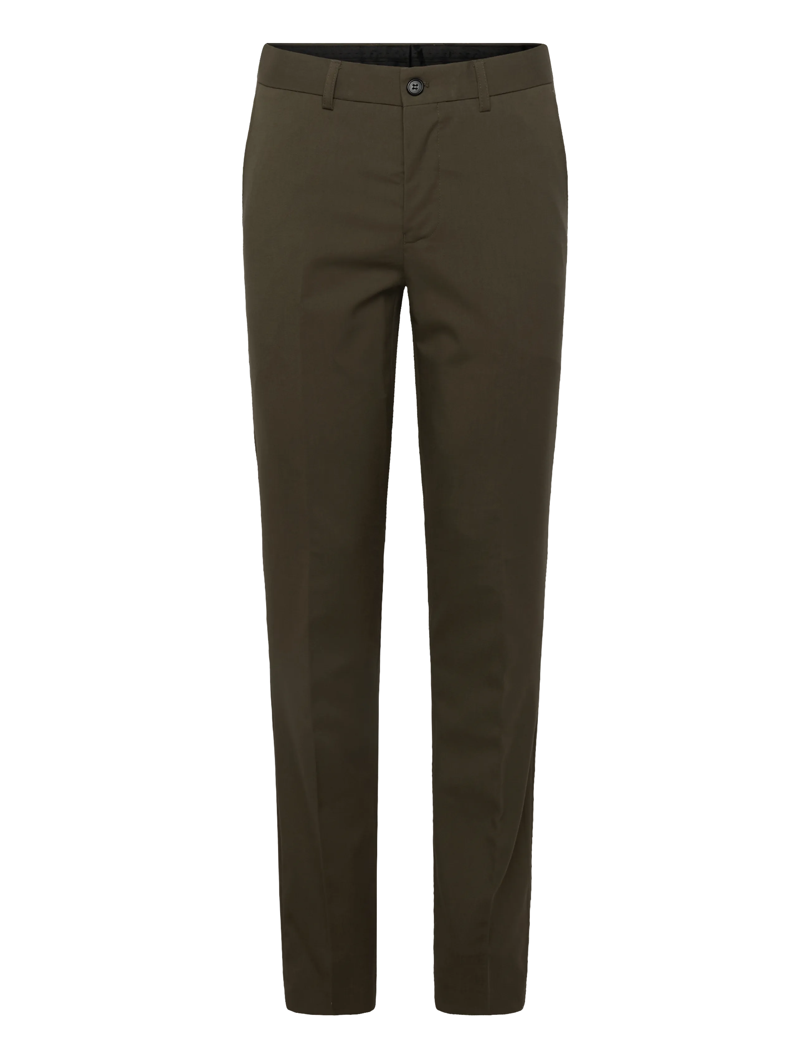 Lindbergh - Plain DB mens suit - normal length - dobeltkneppede blazere - olive - 3