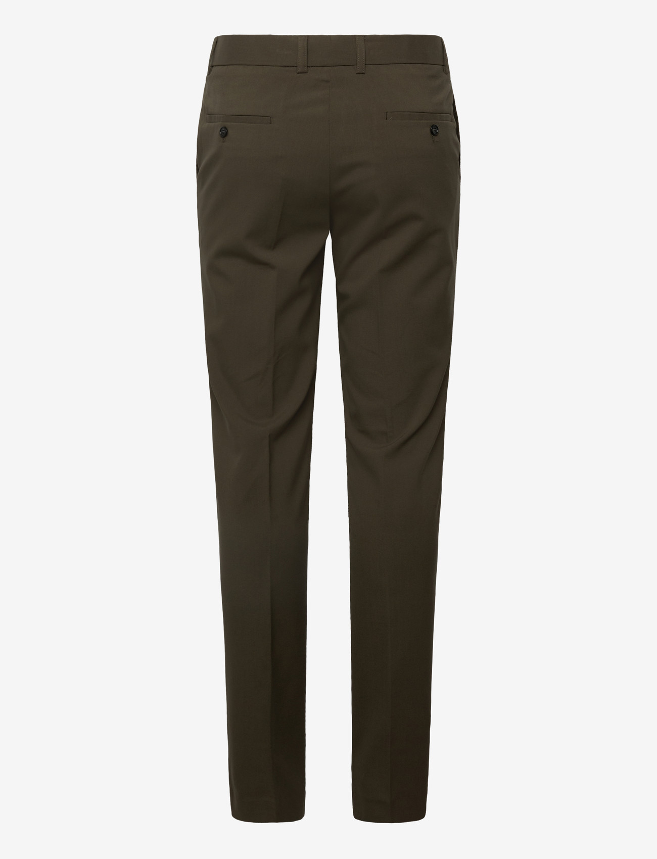 Lindbergh - Plain DB mens suit - normal length - zweireiher - olive - 4