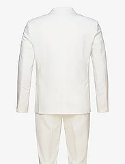 Lindbergh - Plain DB mens suit - normal lenght - double breasted suits - white - 1