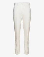 Lindbergh - Plain DB mens suit - normal lenght - dobbeltradede jakkesæt - white - 2