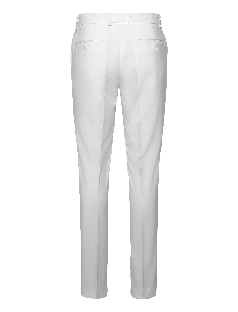 Lindbergh - Plain DB mens suit - normal length - dubbelknäppta kavajer - white - 4