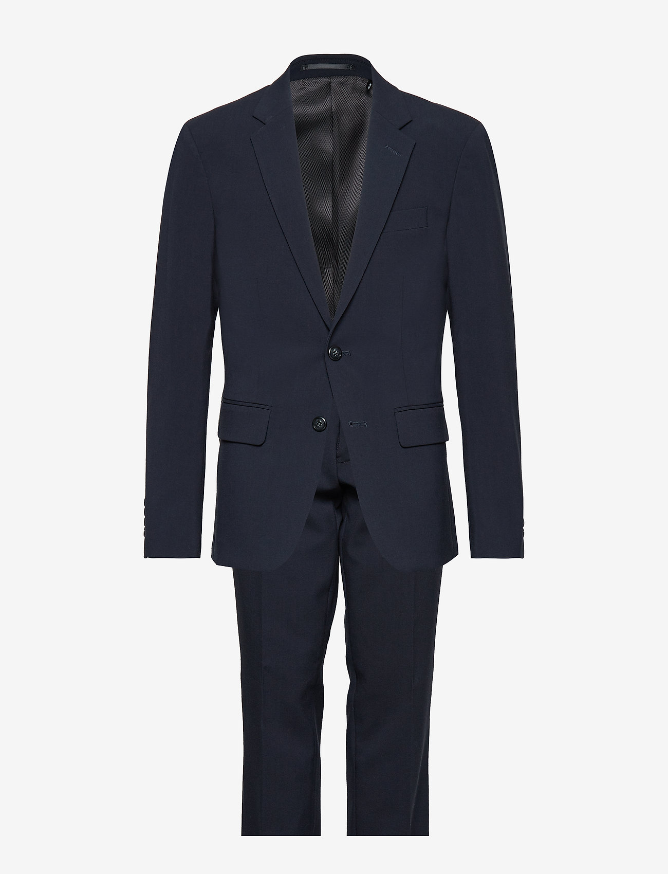 Lindbergh - Mens suit - einreiher - navy - 0