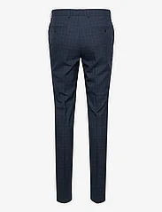 Lindbergh - Checked suit - blazer + pants - dobbeltradede jakkesæt - blue check - 3
