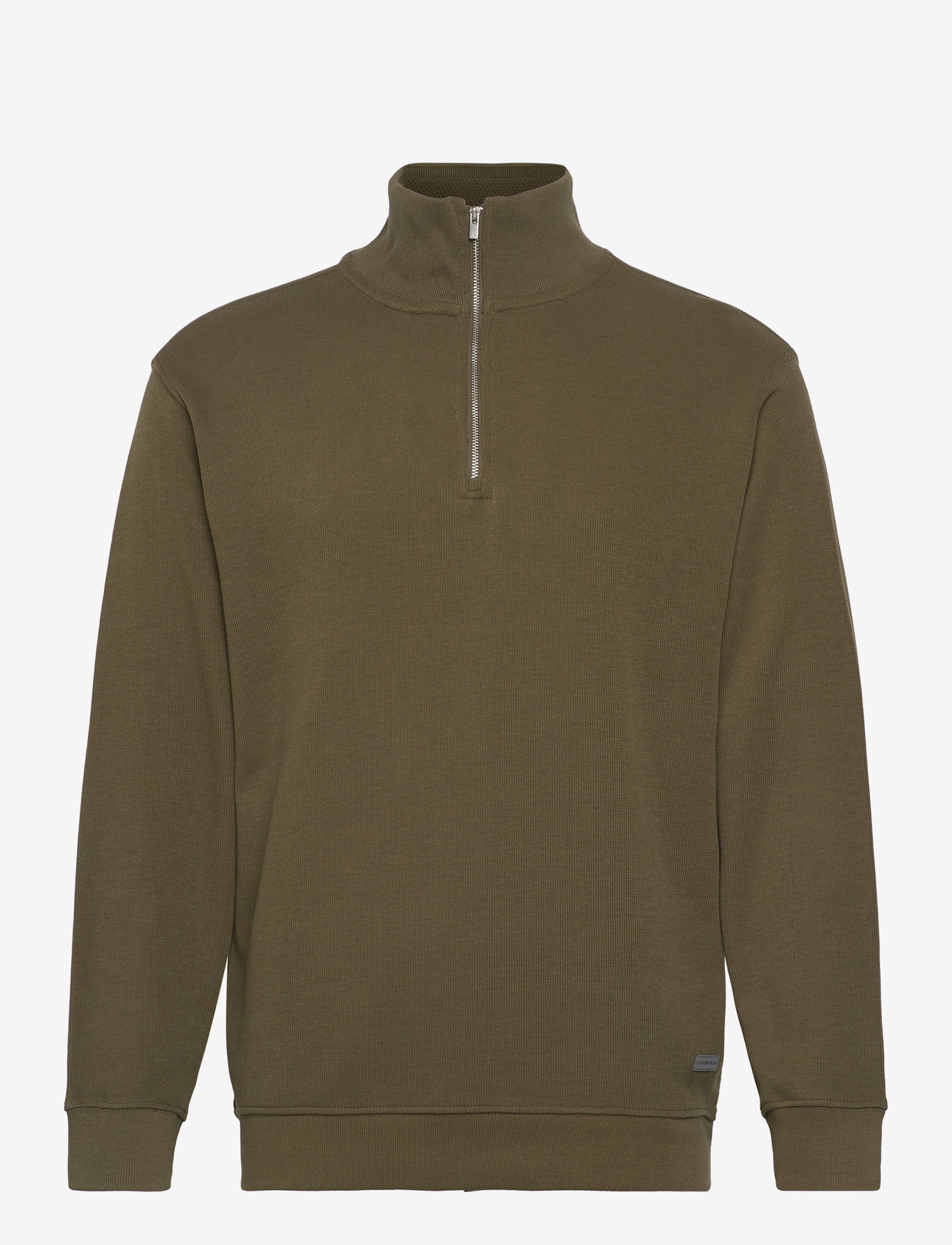 Lindbergh - Half zip sweat - sweatshirts - olive - 0