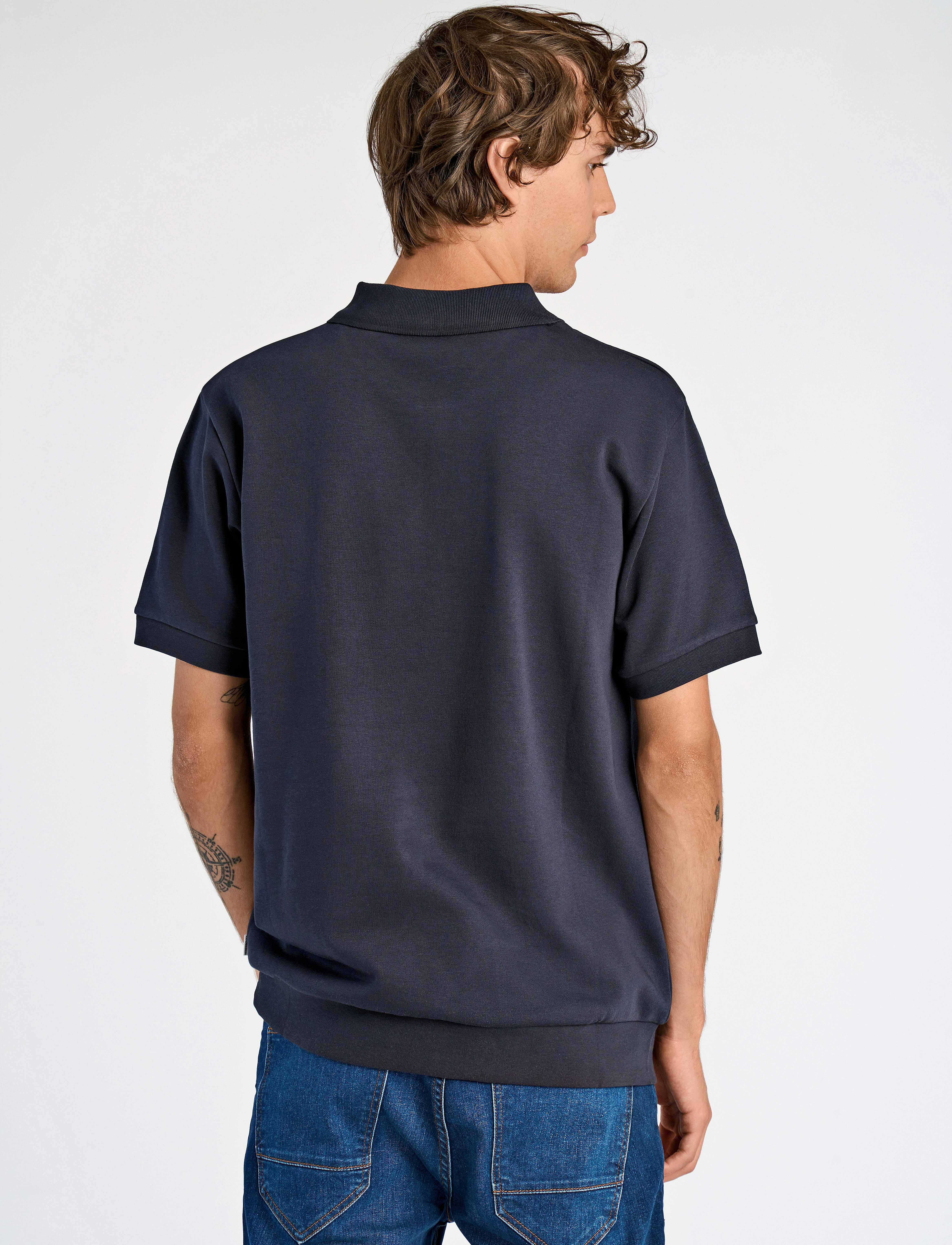 Jersey Pique With. Zip S/S 2