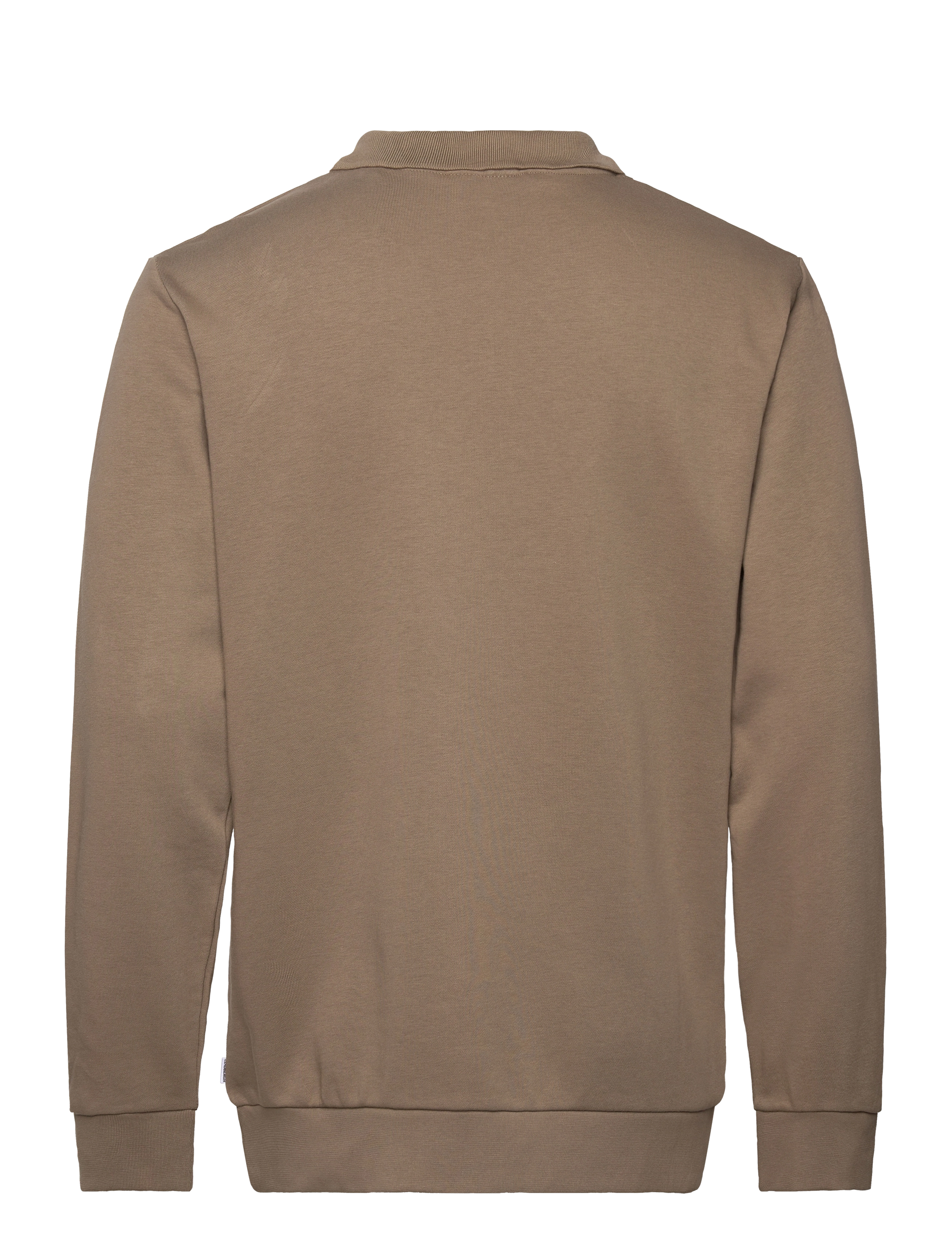 Lindbergh - Jersey pique w zip L/S - urlaubsfavoriten - dk stone - 2