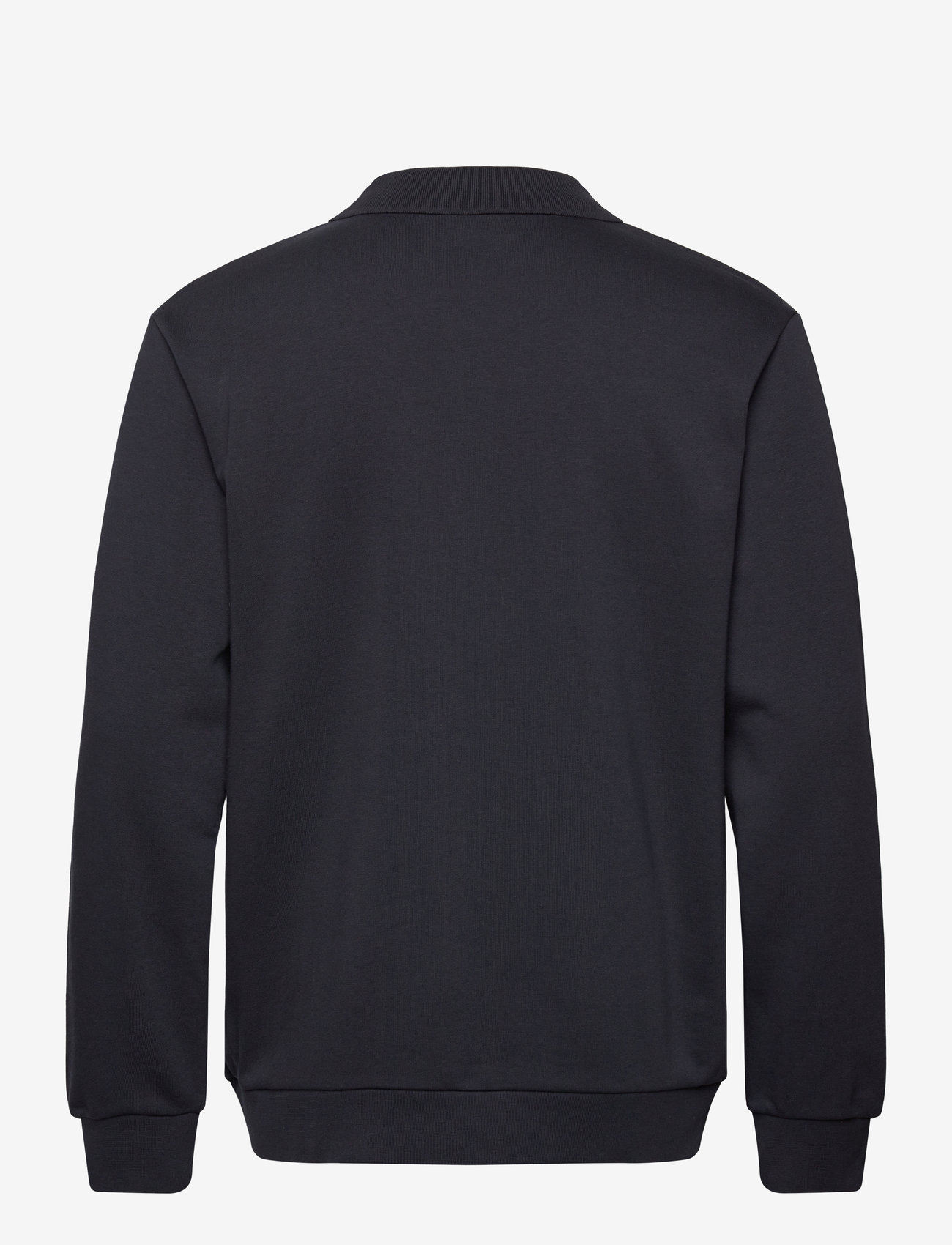 Lindbergh - Jersey pique w zip L/S - kollektioner - navy - 2