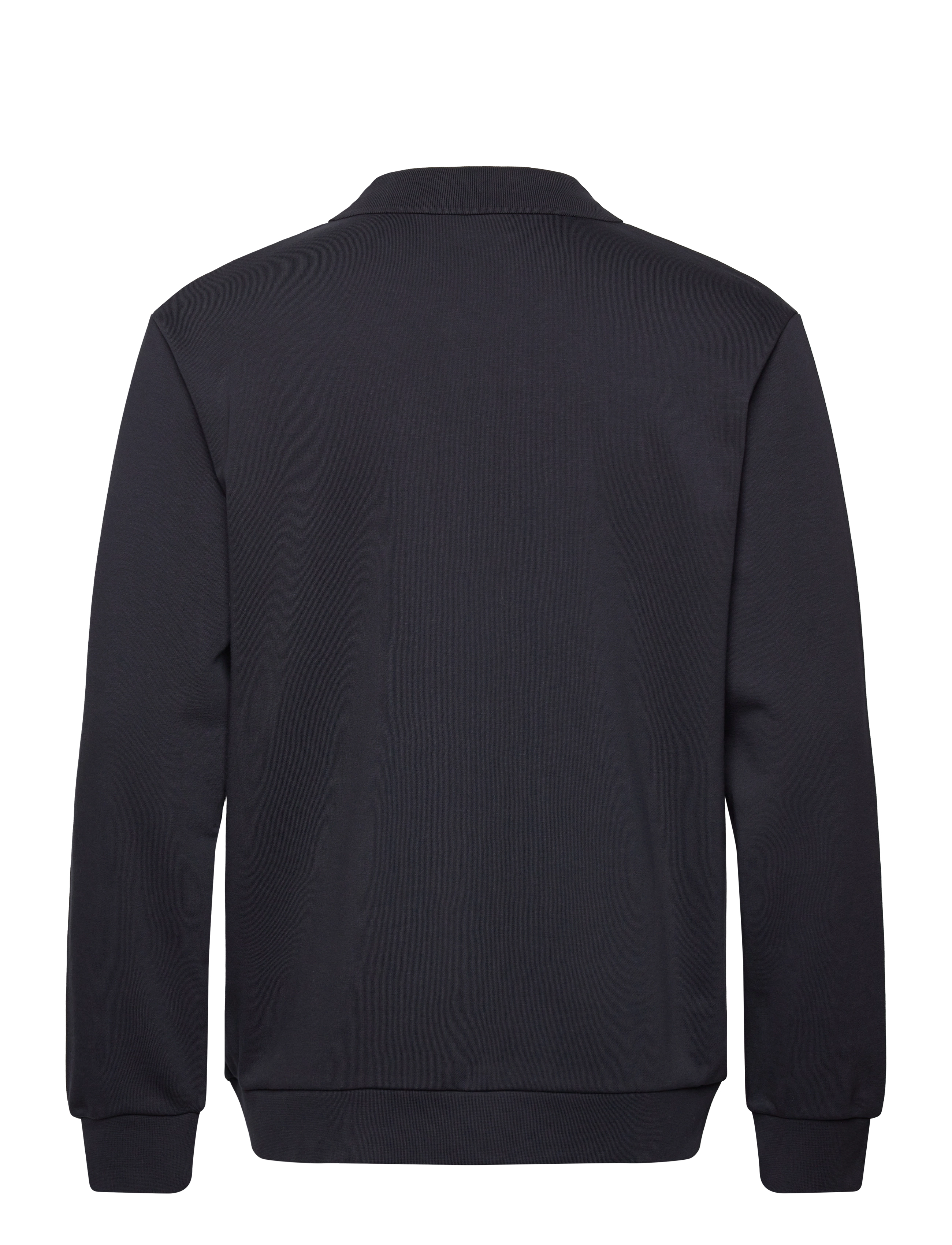 Lindbergh - Jersey pique w zip L/S - collegepaidat - navy - 2