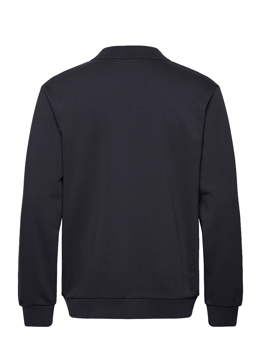 Lindbergh - Jersey pique w zip L/S - urlaubsfavoriten - navy - 2
