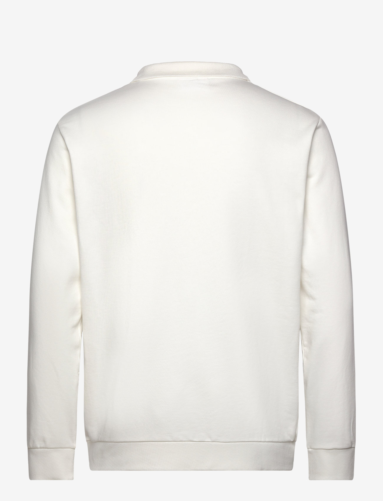 Lindbergh - Jersey pique w zip L/S - collections - off white - 2
