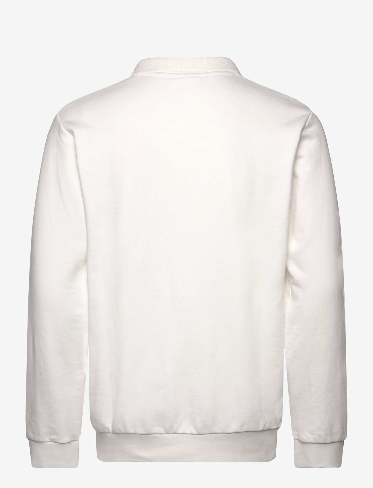 Lindbergh - Jersey split neck w. collar L/ - pikkade varrukatega polod - off white - 2