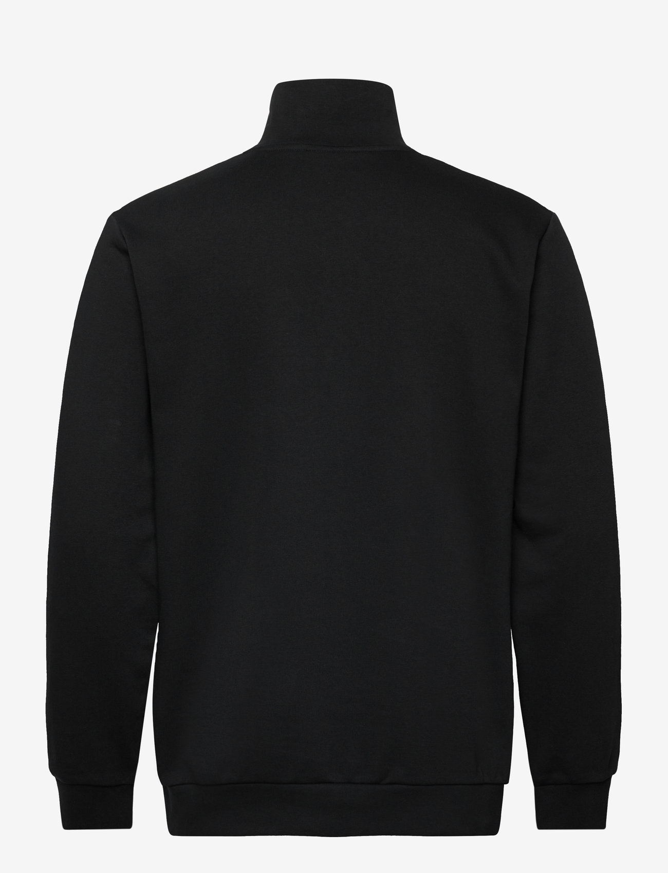 Lindbergh - Jersey half zip sweat - kollektioner - black - 2
