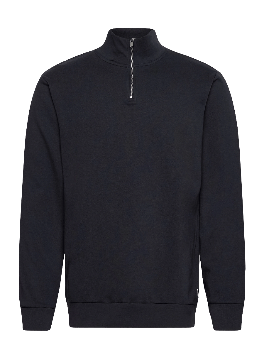 Lindbergh - Jersey half zip sweat - urlaubsfavoriten - navy - 1