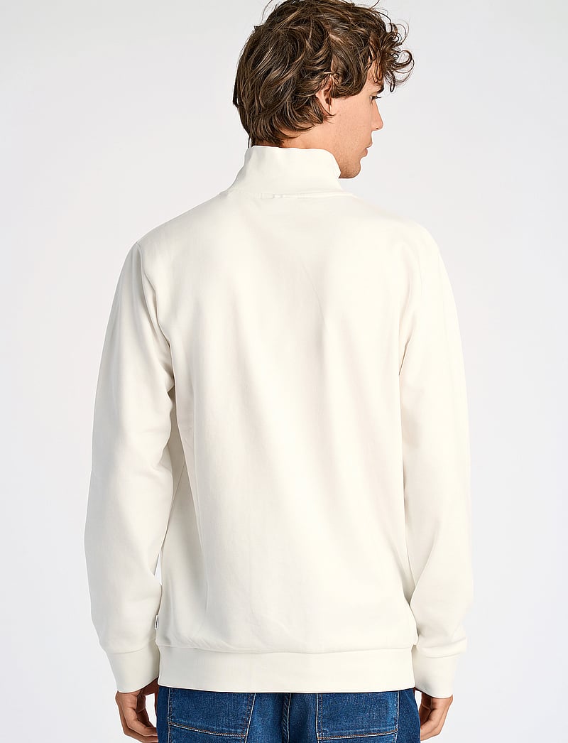 Lindbergh - Jersey half zip sweat - urlaubsfavoriten - off white - 3