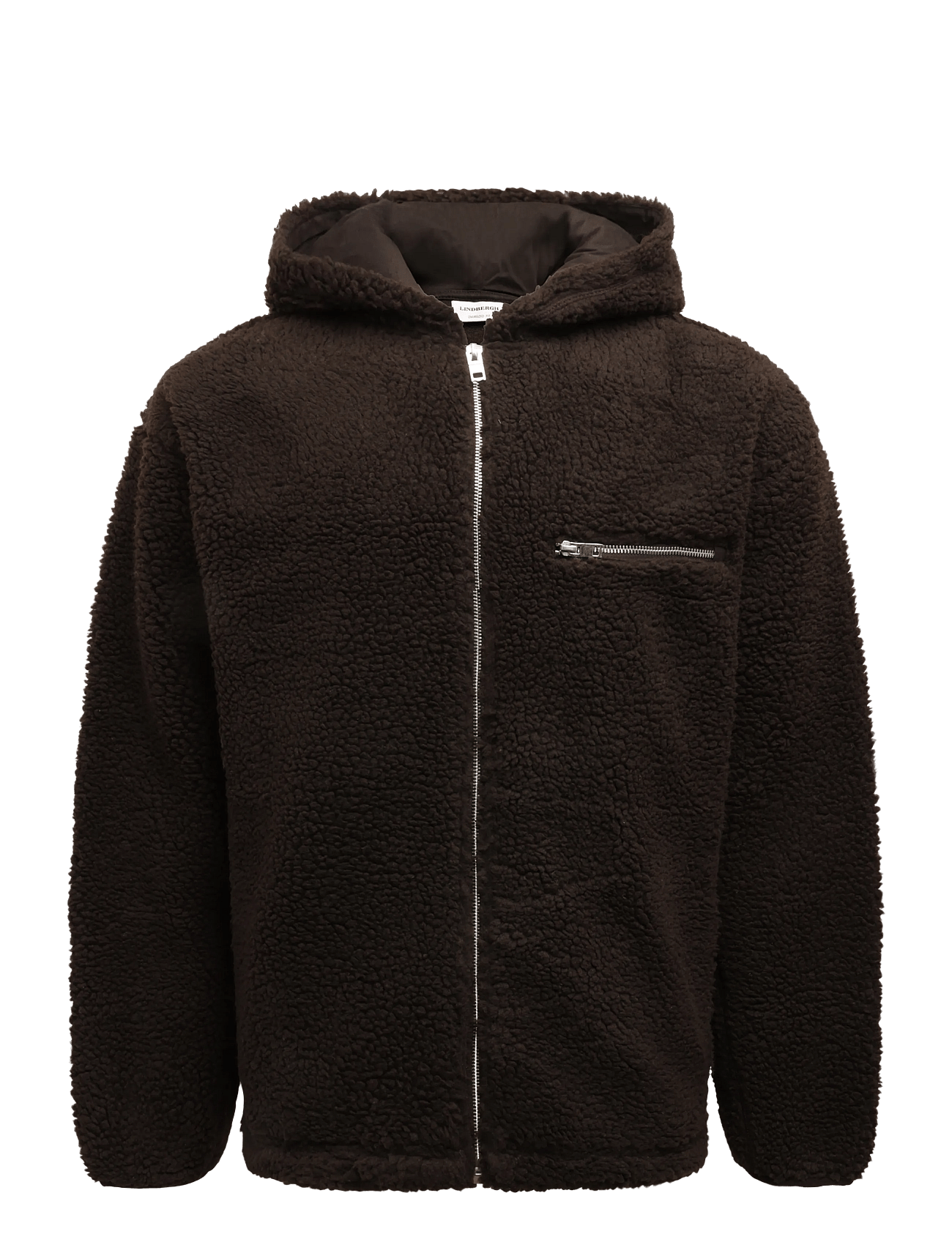 Lindbergh - Zip Trough Pile Hoodie