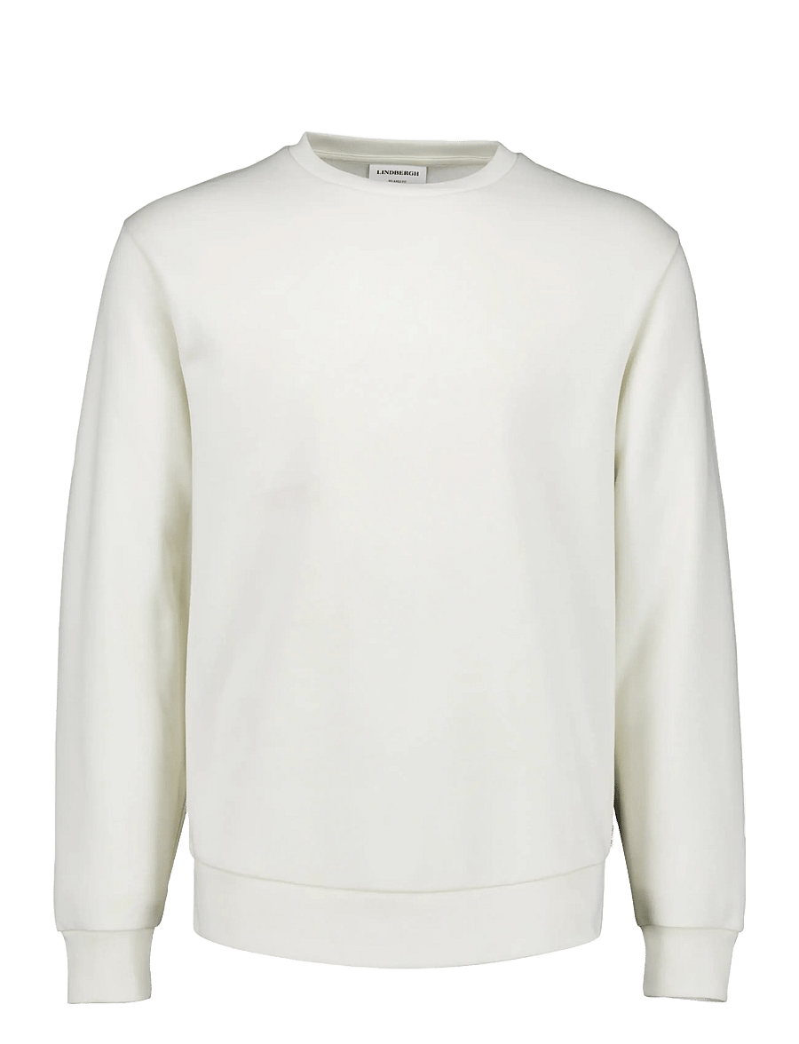 Lindbergh - O-neck sweatshirt - sweatshirts - bone white - 1