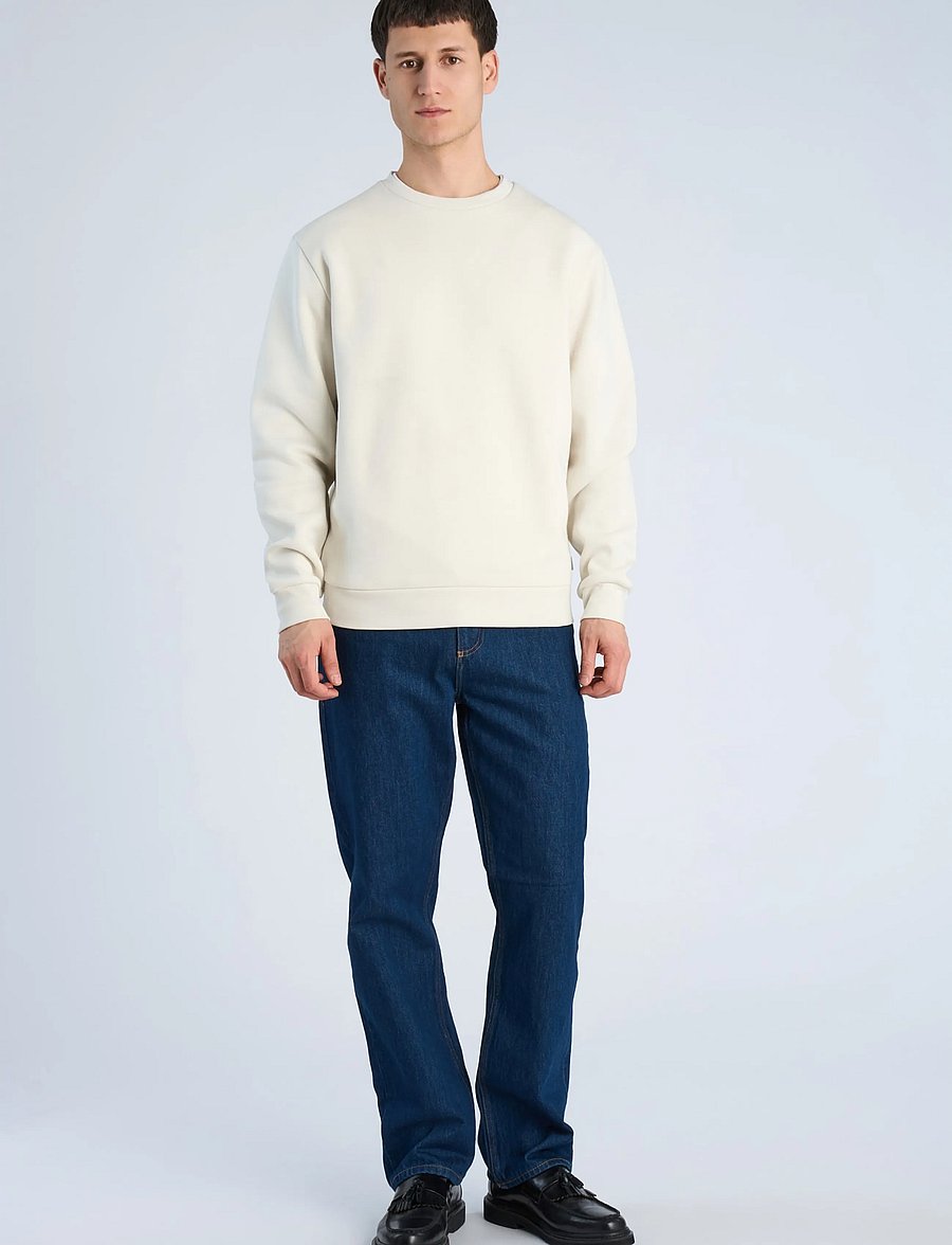 Lindbergh - O-neck sweatshirt - sweatshirts - bone white - 0