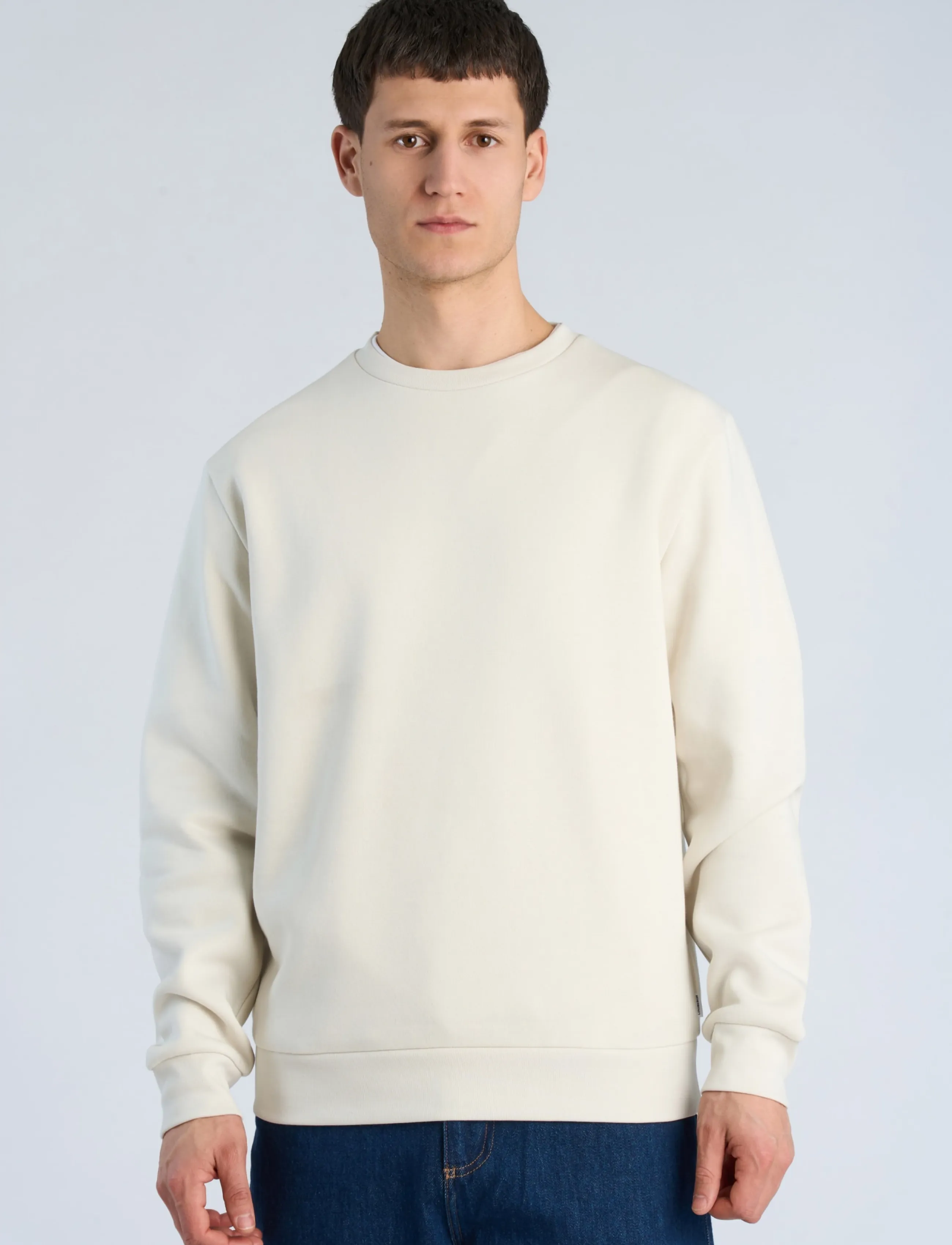 Lindbergh - O-neck sweatshirt - sweatshirts - bone white - 3