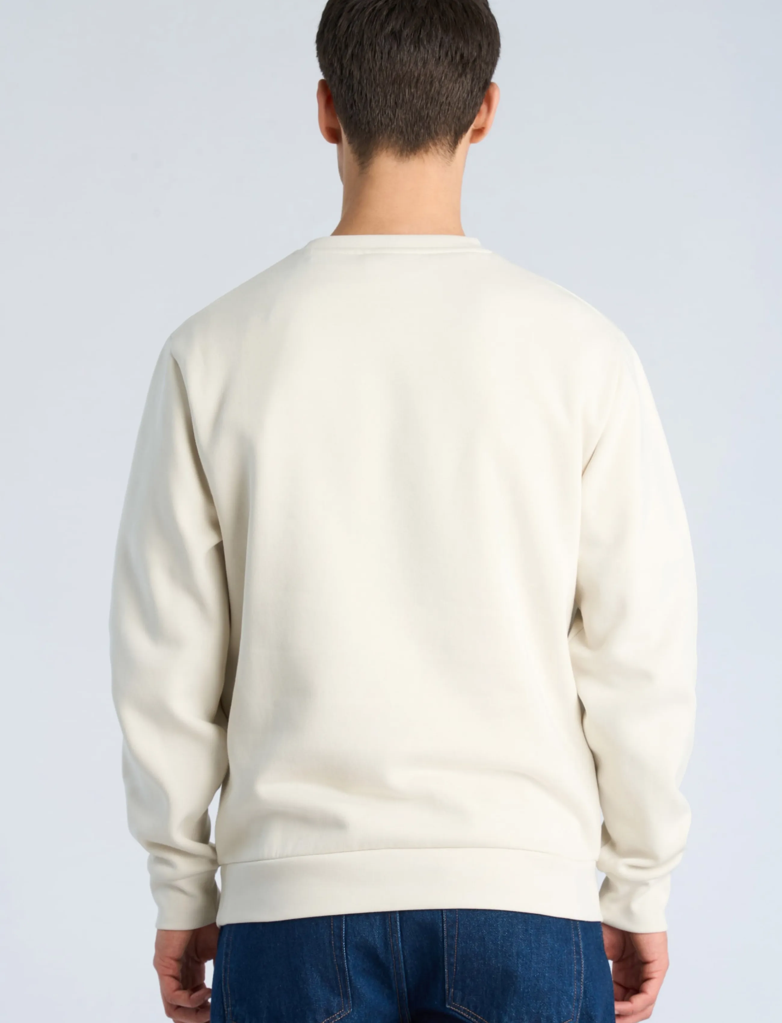 Lindbergh - O-neck sweatshirt - sweatshirts - bone white - 4
